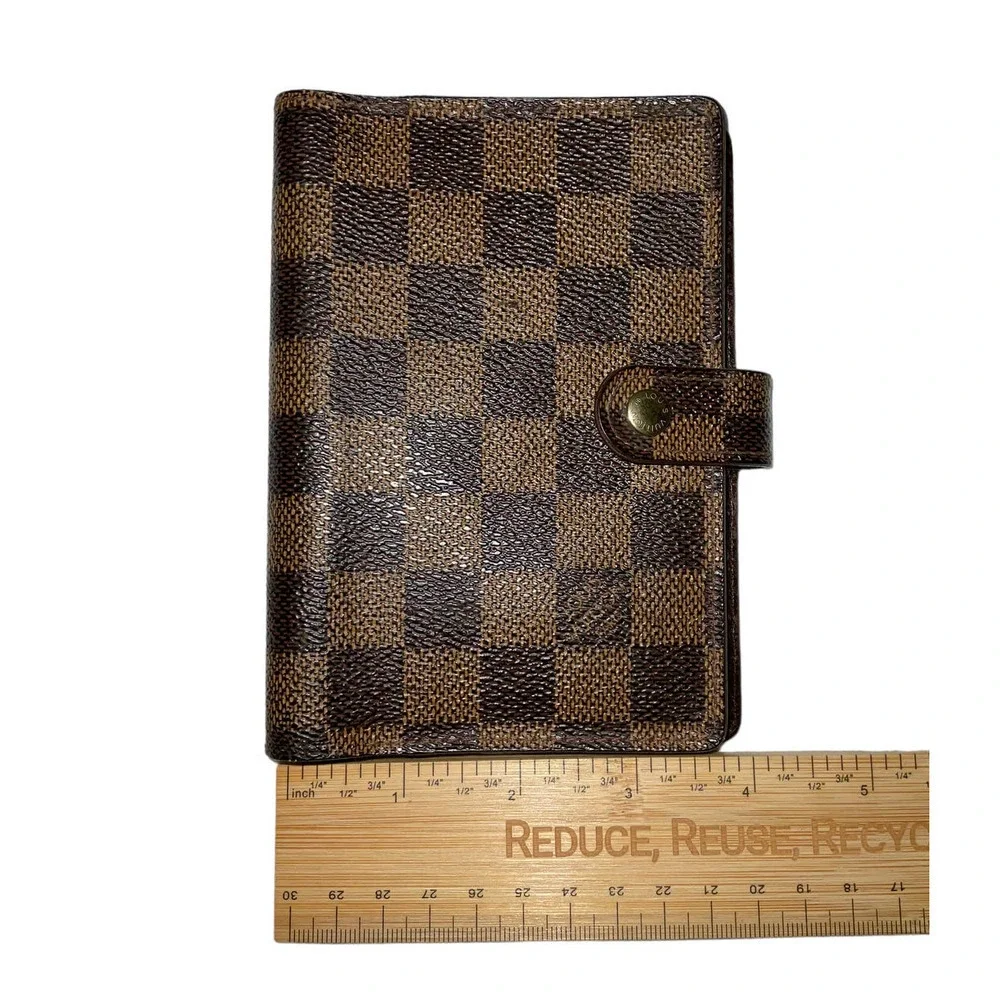 Louis Vuitton Vintage Damier Ebene Small Rng Agenda Cover